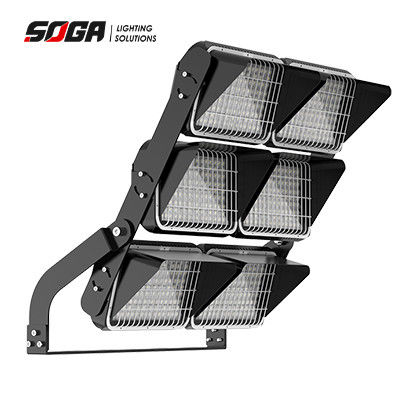 Αθλητικός φωτισμός LED εξωτερικού χώρου 1800W Περιστρεφόμενα φώτα γηπέδου ποδοσφαίρου LED IK08